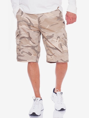 JET LAG Cargo Pants 'Take Off 7' in Beige: front