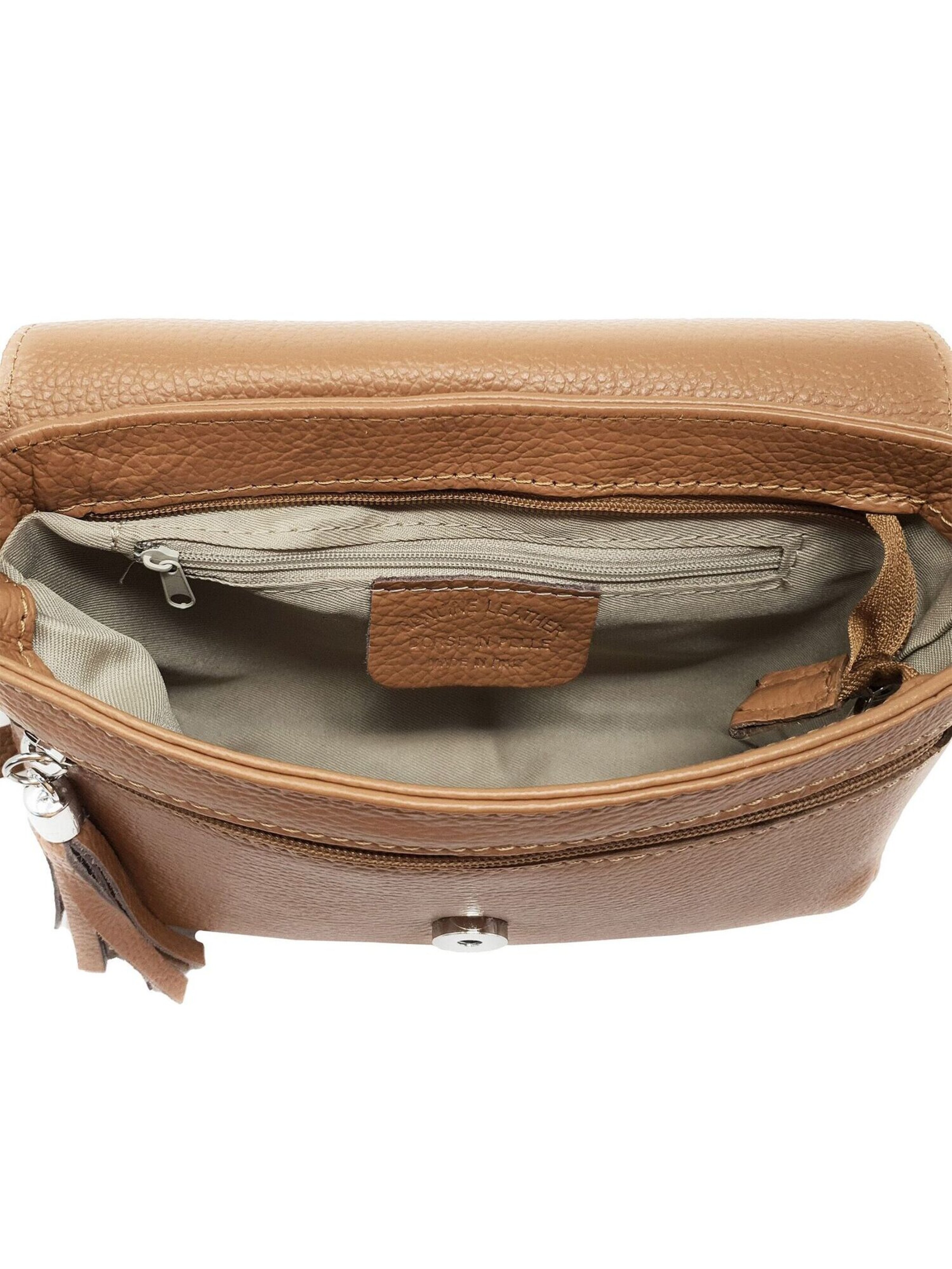 CHICCA BORSE Schoudertas in Bruin