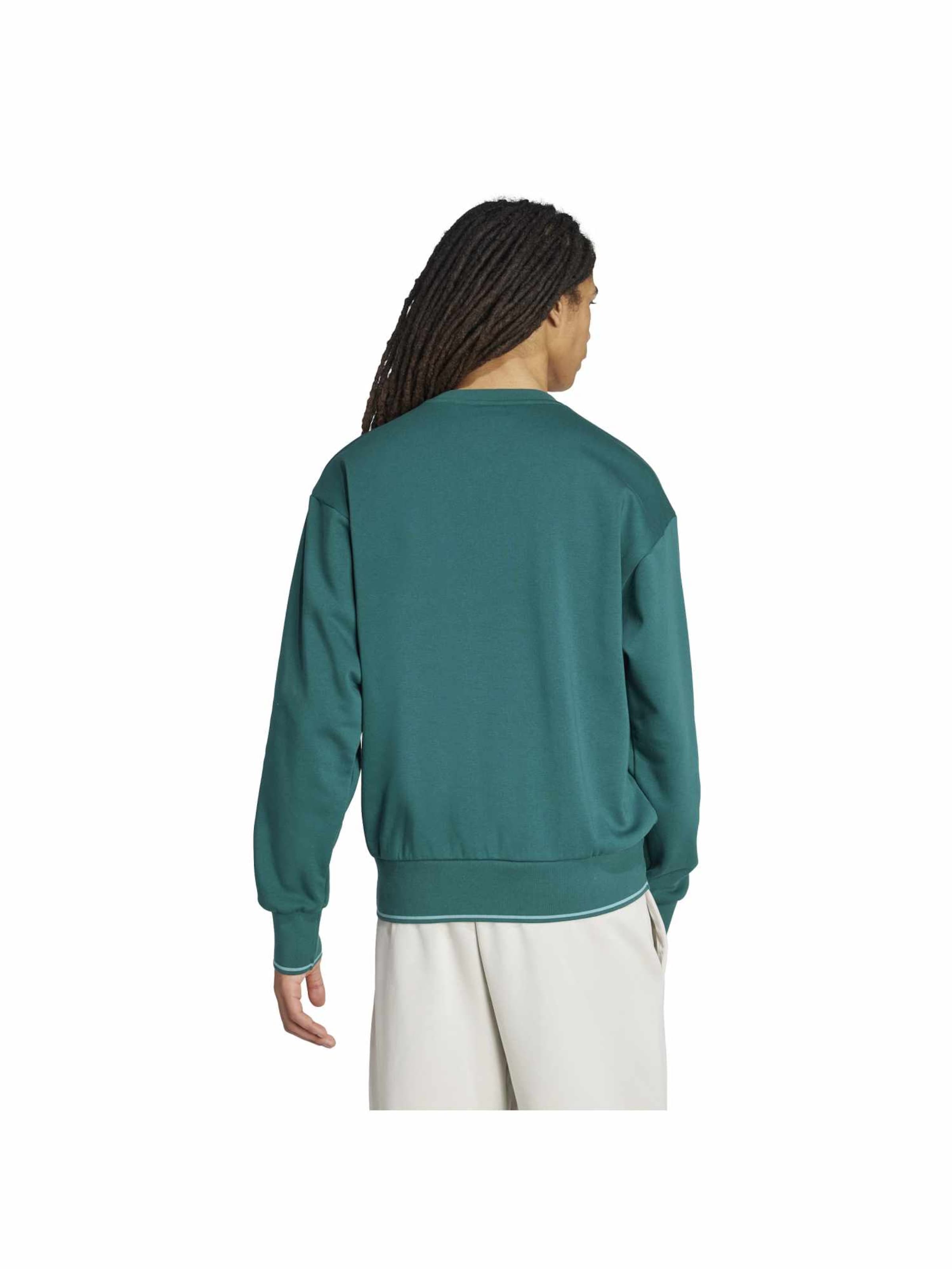 ADIDAS SPORTSWEAR - Camiseta deportiva 'COLLEGIATE' en verde: atrás