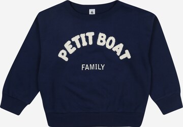 PETIT BATEAU Sweatshirt in Blue: front