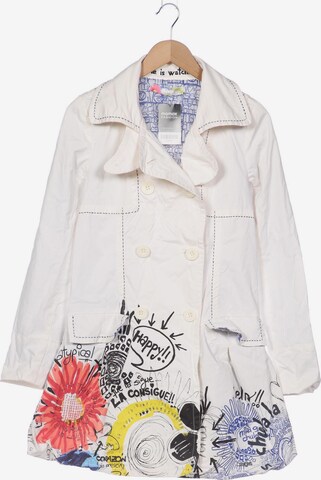 Desigual Jacket & Coat in L in White: front