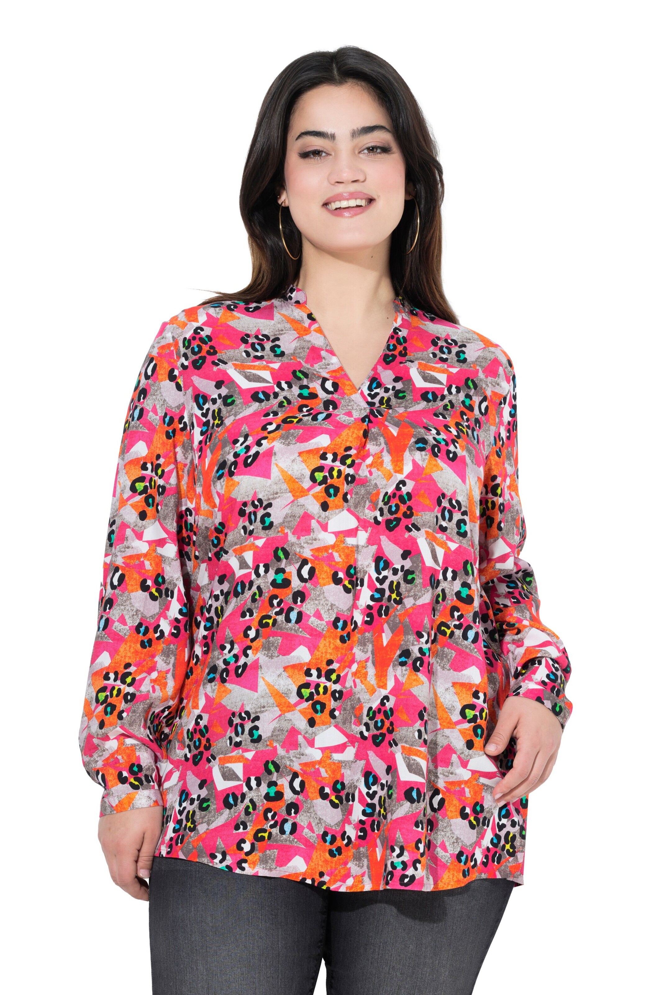 Angel of Style Tunic in Pink: front