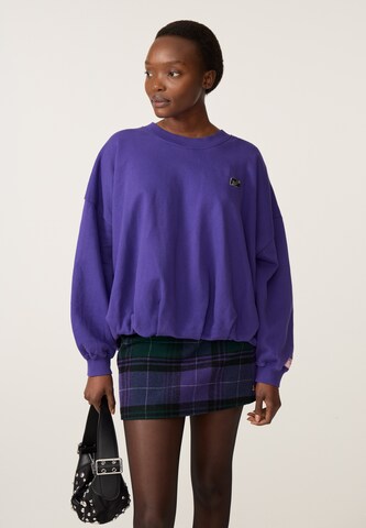 Fabienne Chapot Sweatshirt in Lila: voorkant