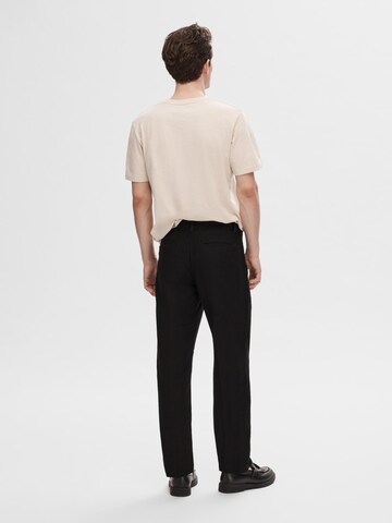 SELECTED HOMME Loose fit Trousers in Black