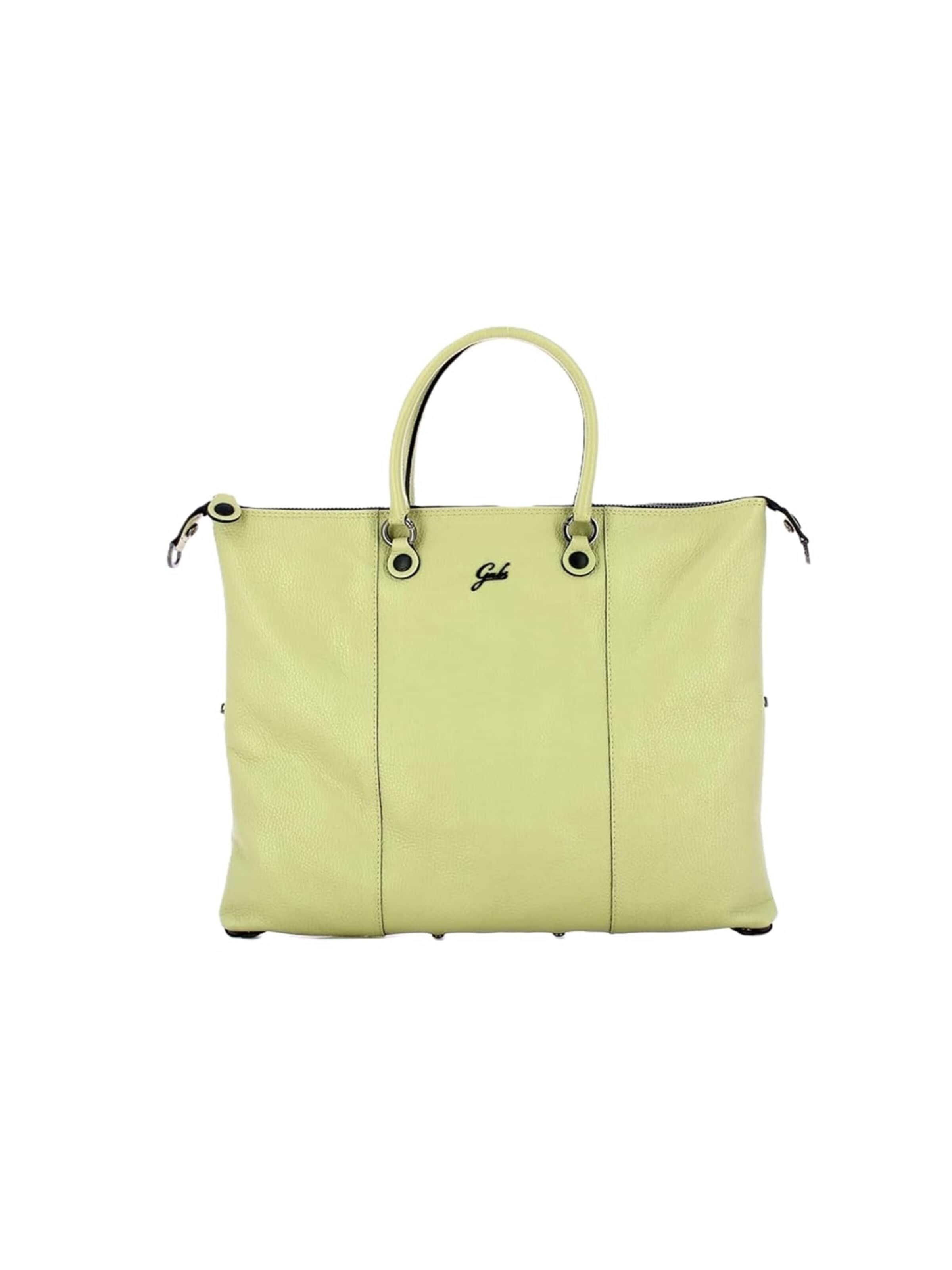 Gabs Handtasche 'G3 plus bull black L'‌‌‌‌‌‌ in Grün: Vorderseite