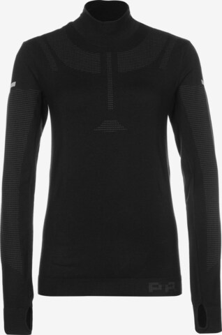 ADIDAS PERFORMANCE Athletic Sweatshirt 'Primeknit' in Black: front