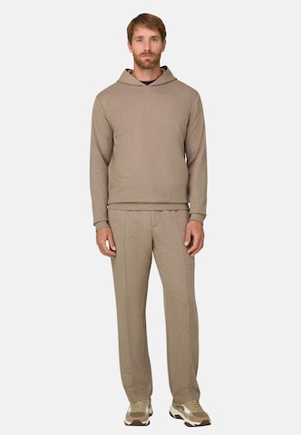 Sweat-shirt Boggi Milano en marron : devant