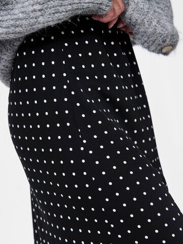 PIECES - Falda 'PCFRANAN' en negro
