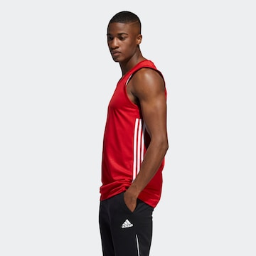 sarkans ADIDAS SPORTSWEAR Sportiska stila krekls '3G Speed Reversible'