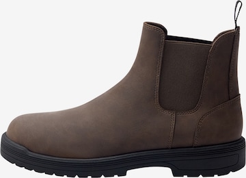 Pull&Bear Chelsea Boots in Braun
