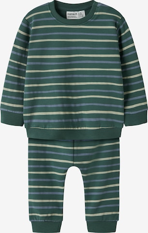 NAME IT Juoksupuku 'NBMVIMMER' värissä vihreä: etupuoli