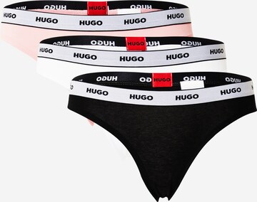 HUGO Thong in Pink: front