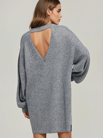 Abito in maglia di Funky Buddha in grigio