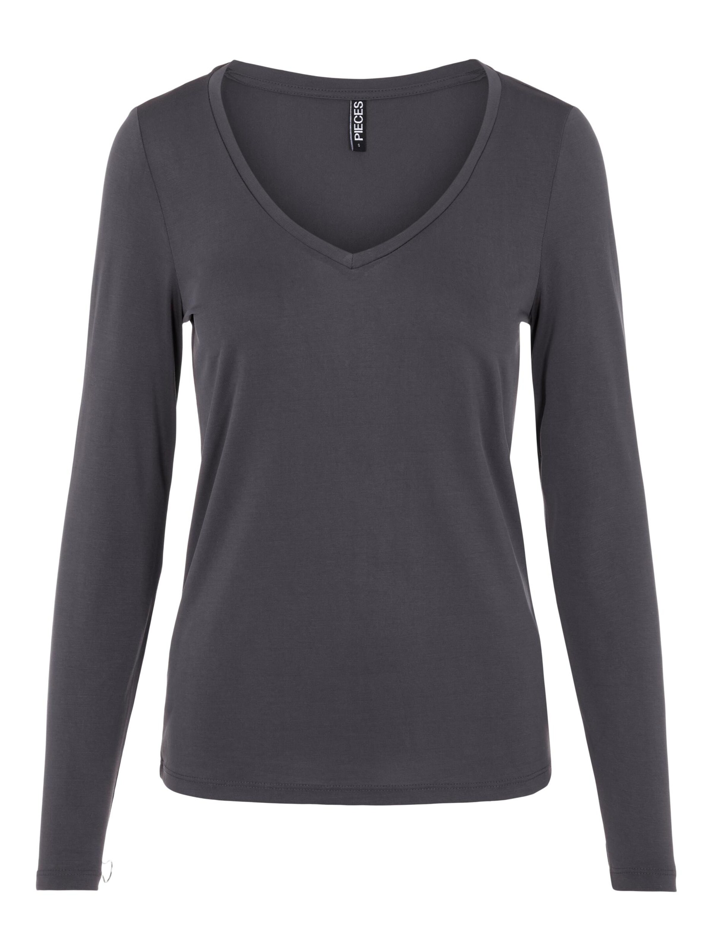 PIECES Shirts 'Kamala' i grå: forside