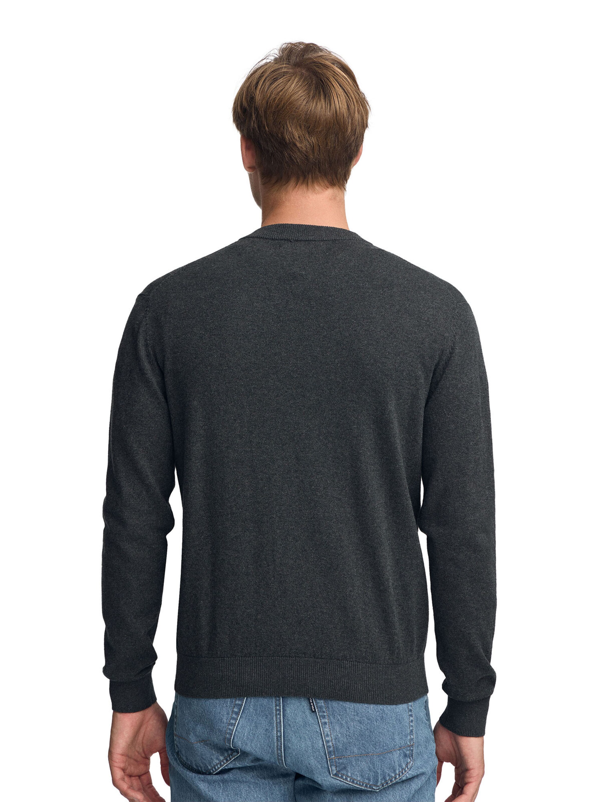 Polo Club Pullover in Grau