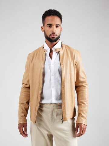 FREAKY NATION Jacke 'Levin' in Beige: Vorderseite