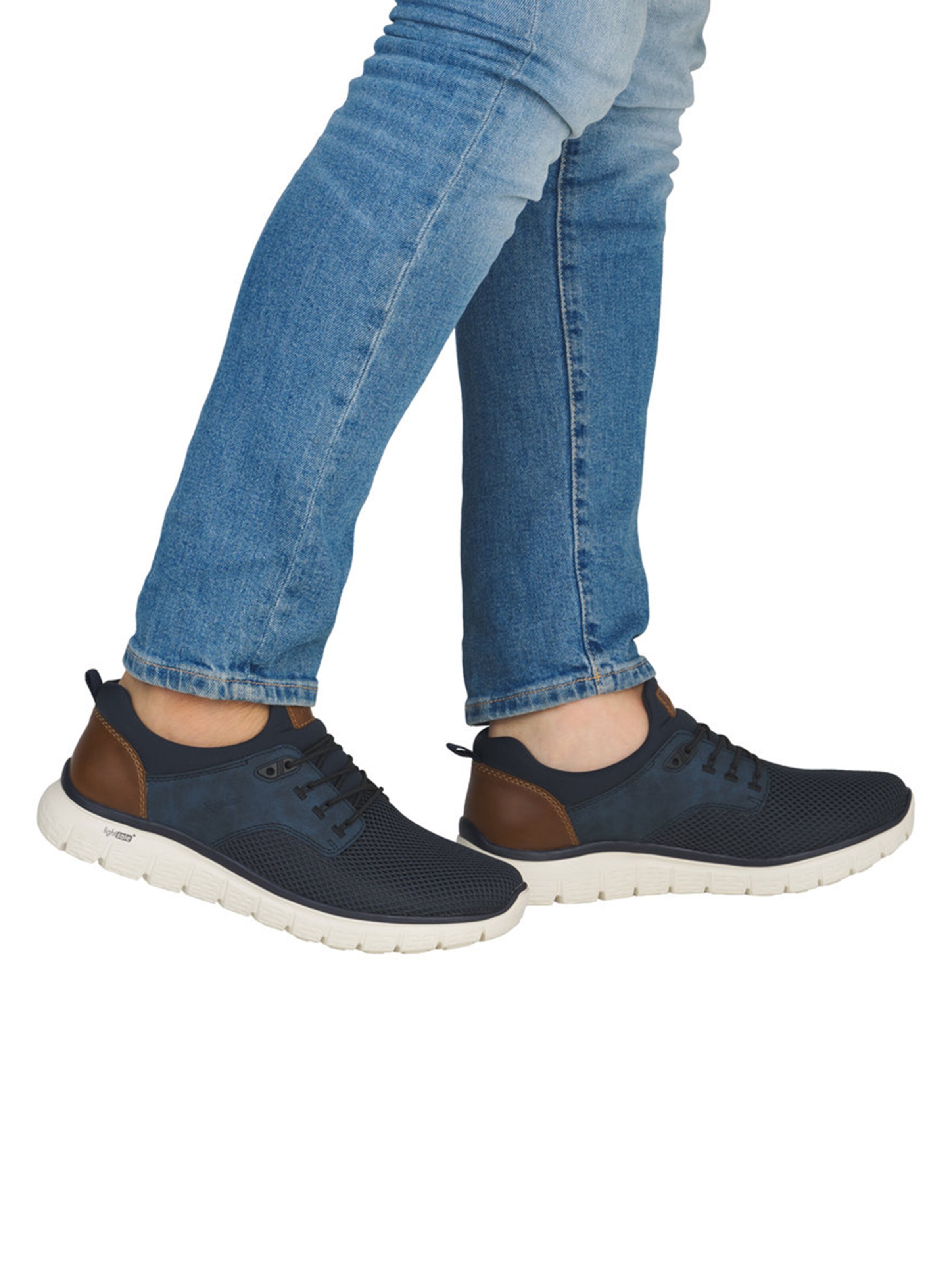 Rieker Slip-on obuv - Modrá