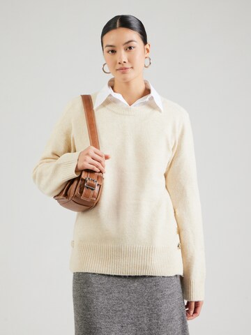 ONLY Tröja 'ONLRENE' i beige: framsida