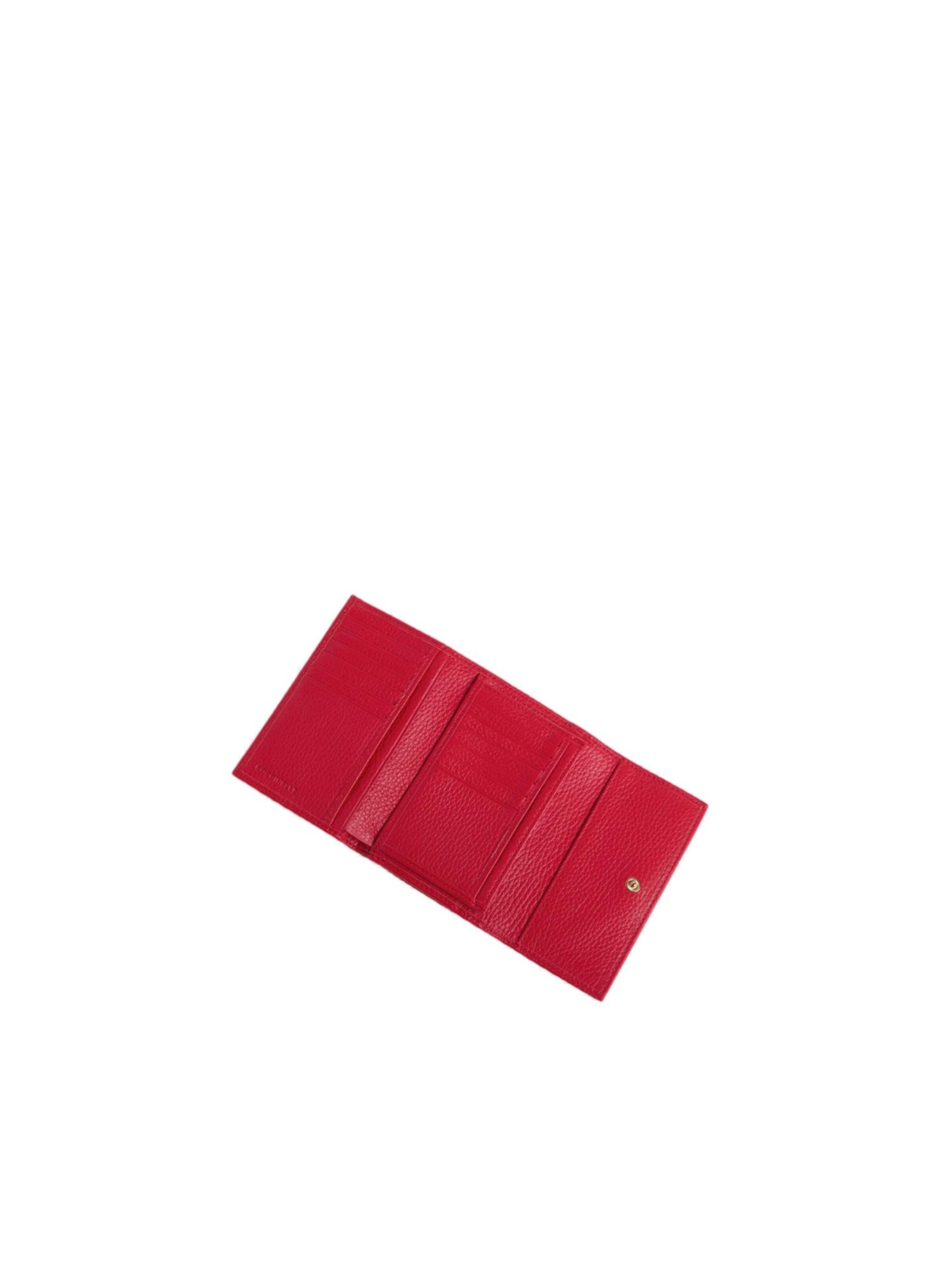 Coccinelle Wallet 'COCCINELLE Metallic S26 3' in Red
