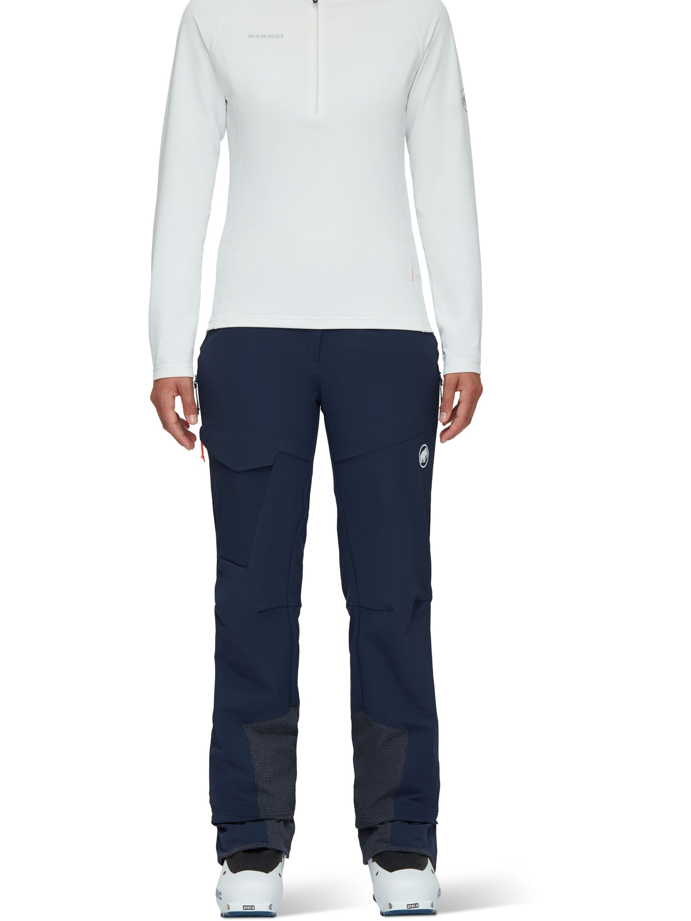 MAMMUT Regular Outdoor Pants in Blue