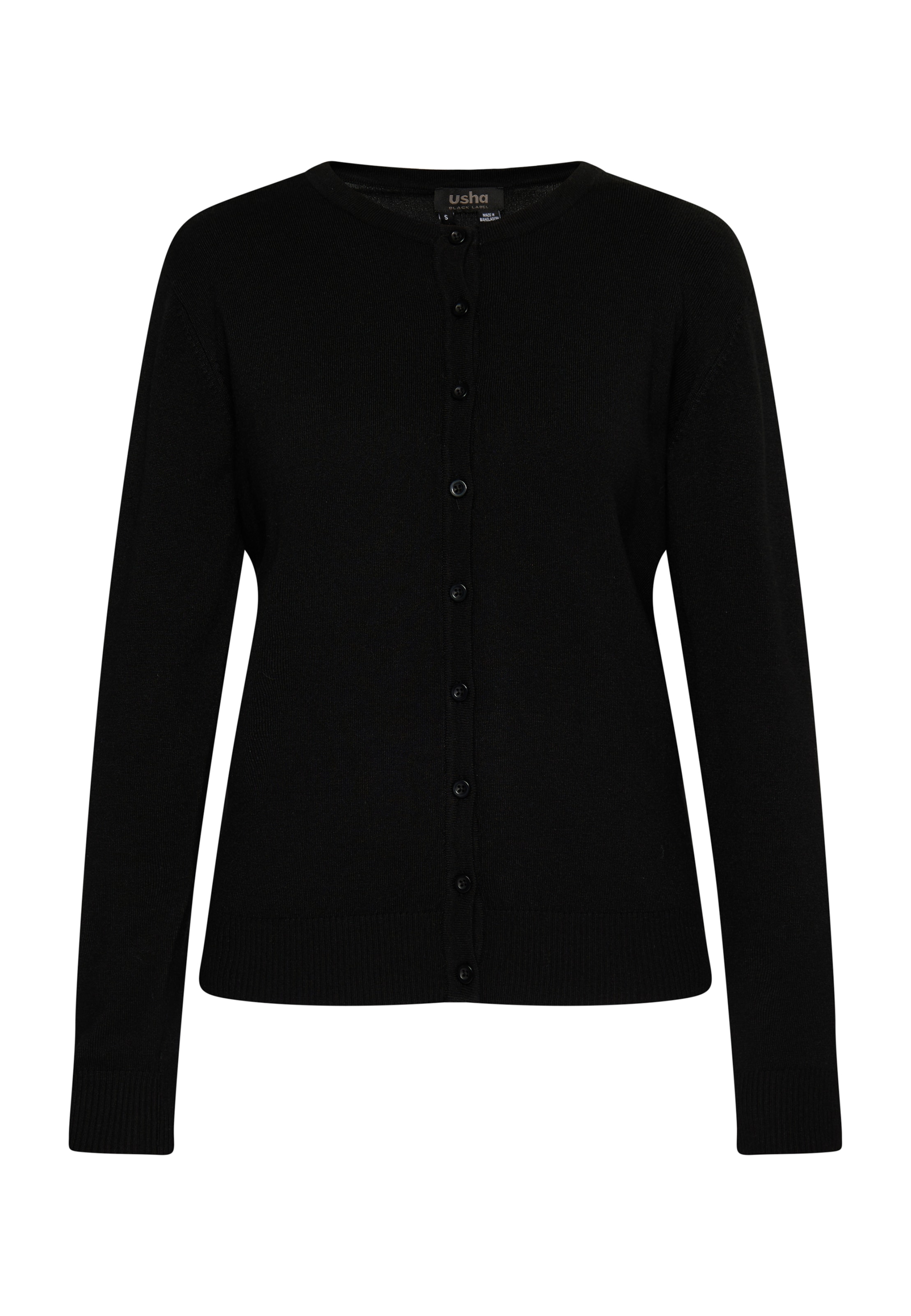 juoda usha BLACK LABEL Kardiganas: priekis