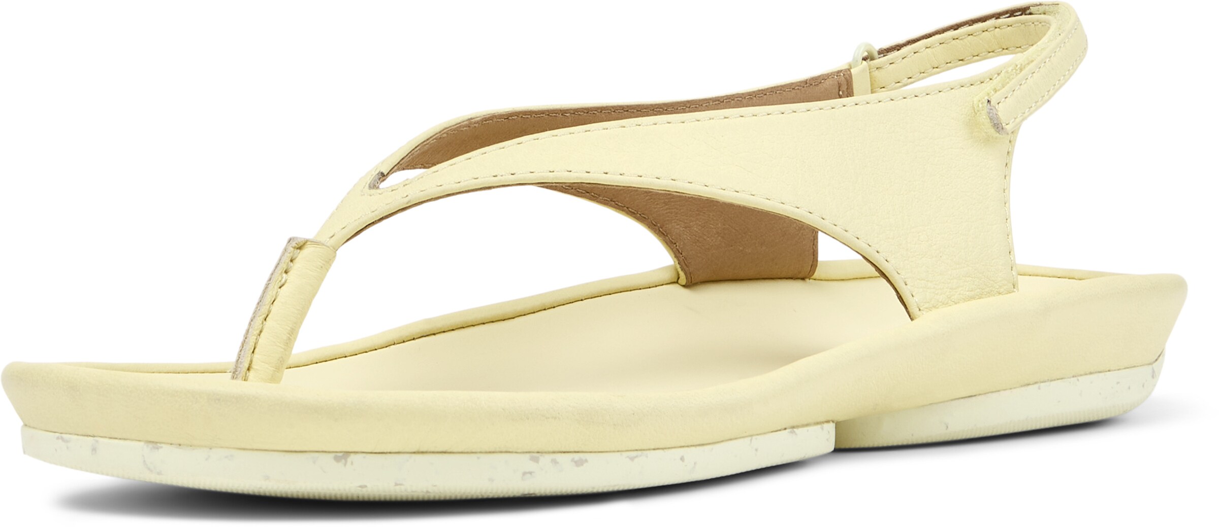 Sandales à lanières 'Right Isla' CAMPER en jaune : devant