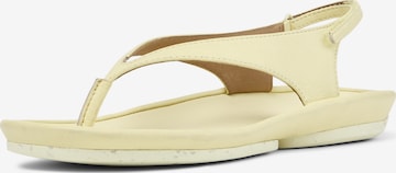 Sandales à lanières 'Right Isla' CAMPER en jaune : devant