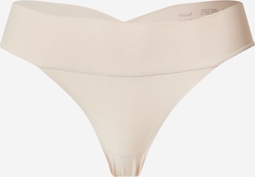 TRIUMPH String in Beige: Vorderseite