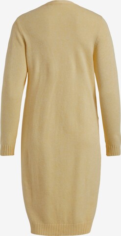 VILA Knitted Coat 'Ril' in Yellow