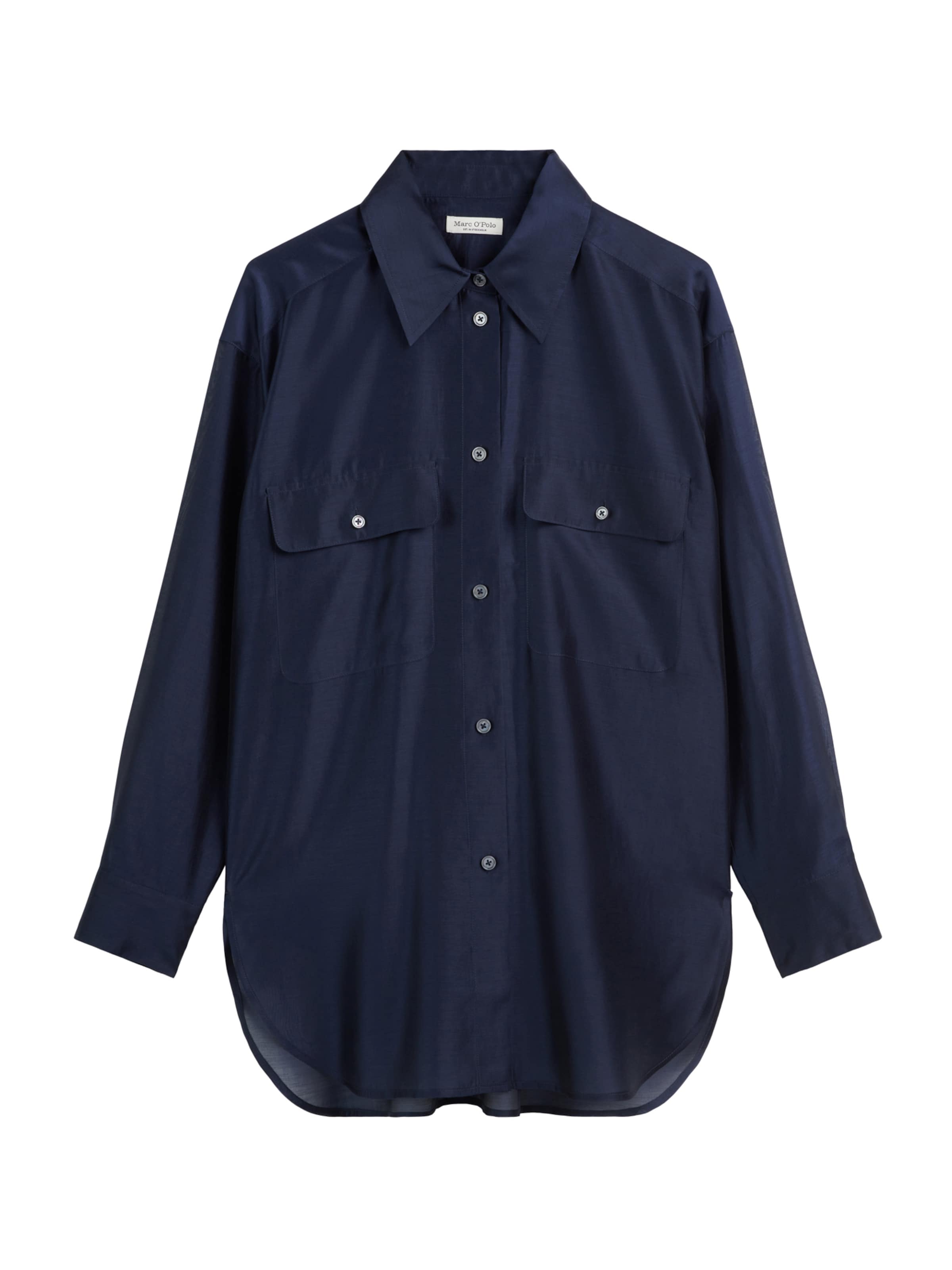 Marc O'Polo Μπλούζα σε μπλε: μπροστά