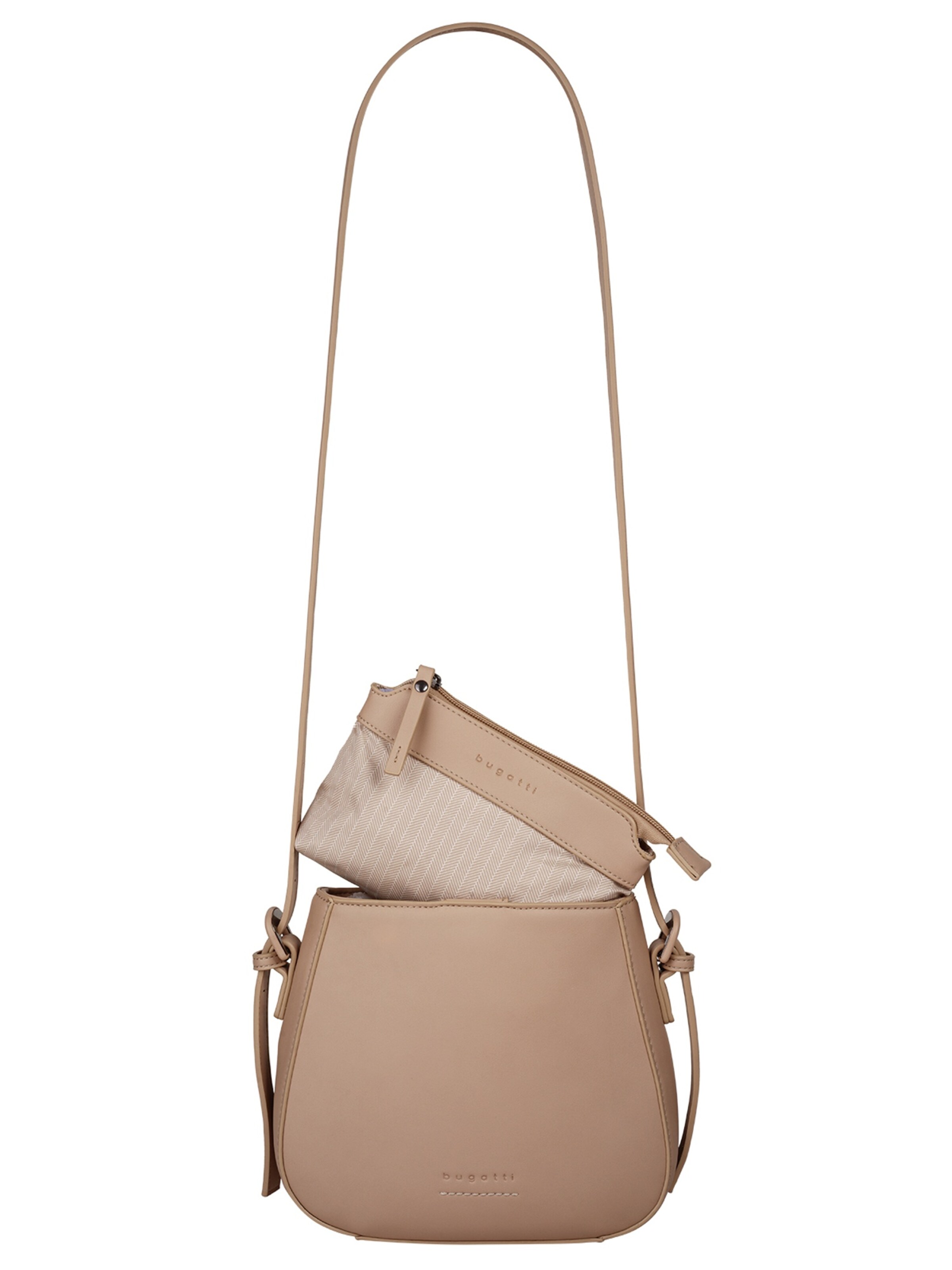 bugatti Crossbody Bag 'LUNA' in Beige