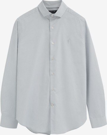 Polo Club Button Up Shirt in Blue: front