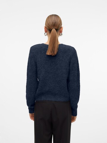VERO MODA Knit cardigan 'VMNOVAH' in Blue