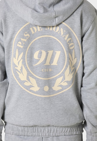 Pas De Monaco Sweatshirt 'VORTEX' in Grey