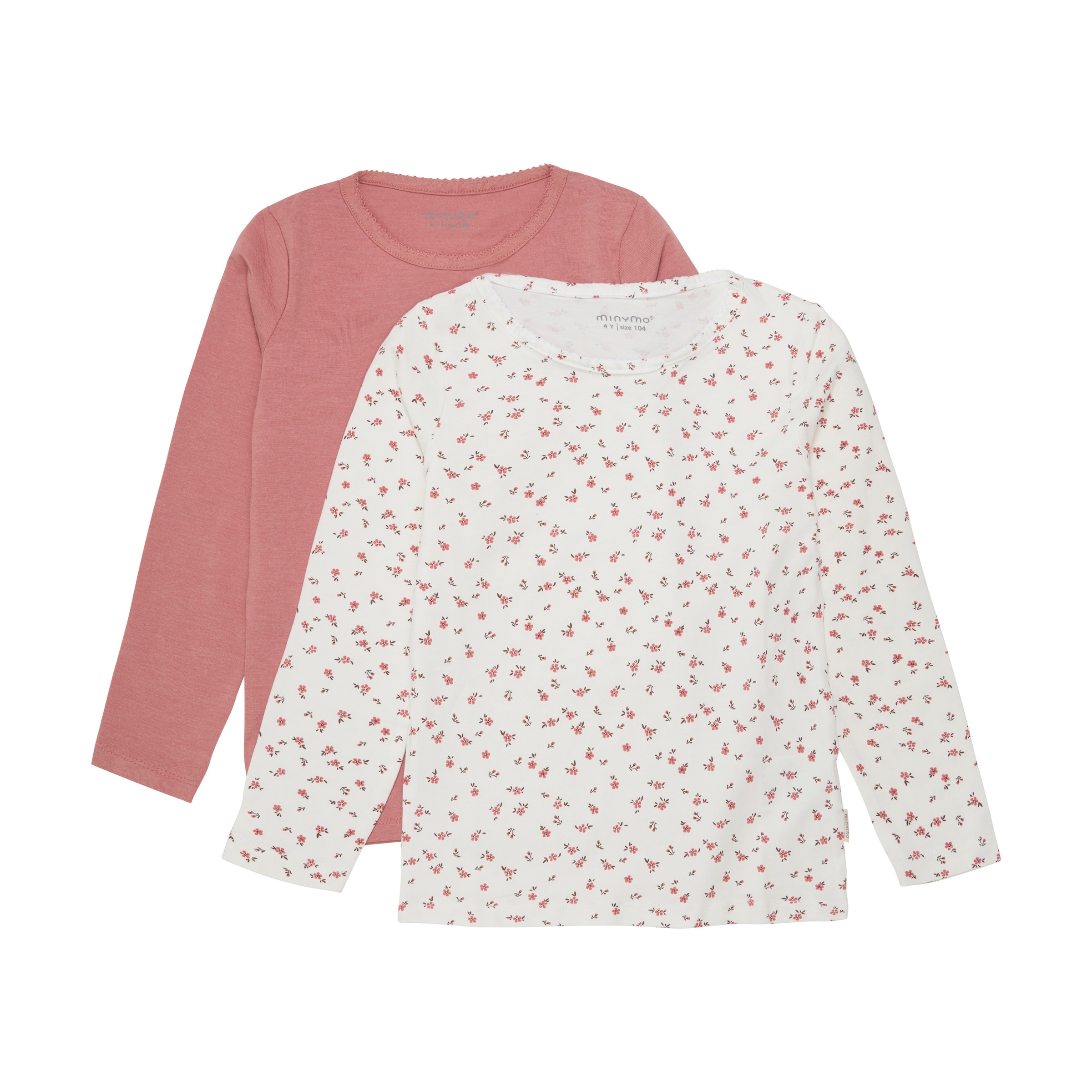T-Shirt MINYMO en rose : devant