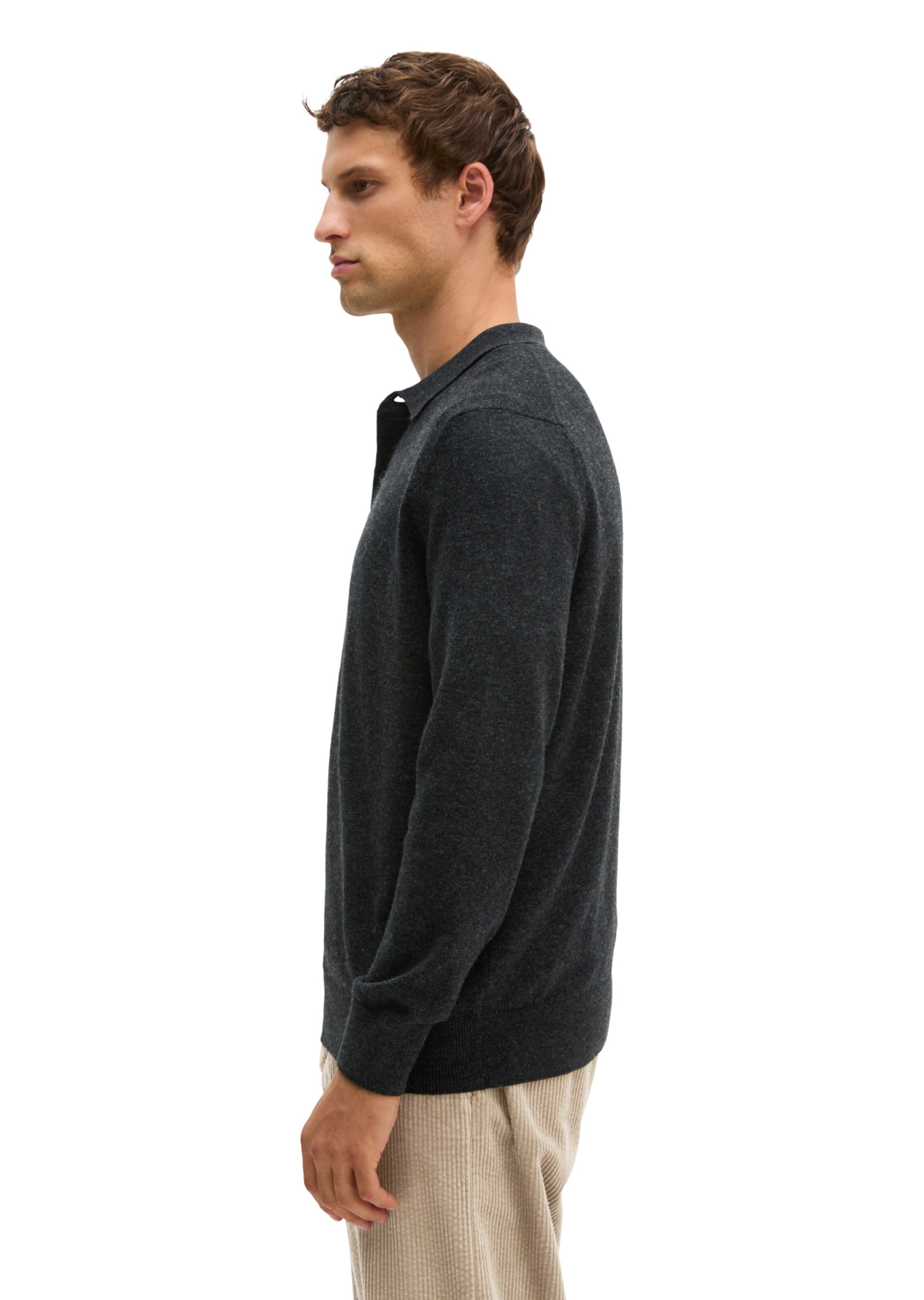 Marc O'Polo Shirt in Grey: side