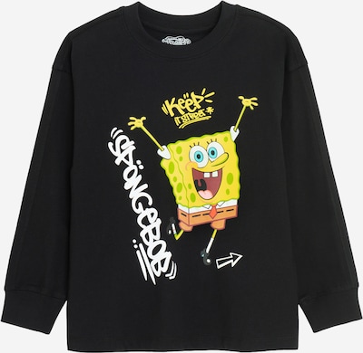 Cool Club Collegepaita 'SPONGEBOB' koossa 98 värissä keltainen / musta / valkoinen, Tuotenäkymä