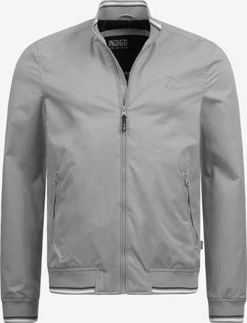 INDICODE JEANS Between-Season Jacket 'Edi' in Grey: front