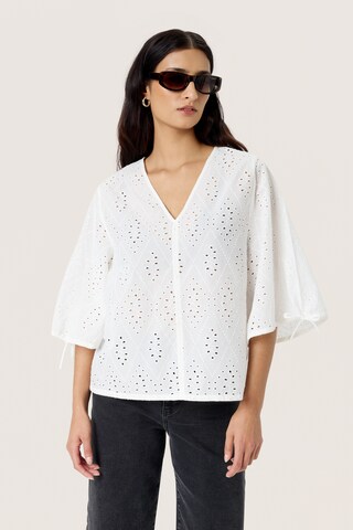 SOAKED IN LUXURY Blouse 'SLJoella' in Wit