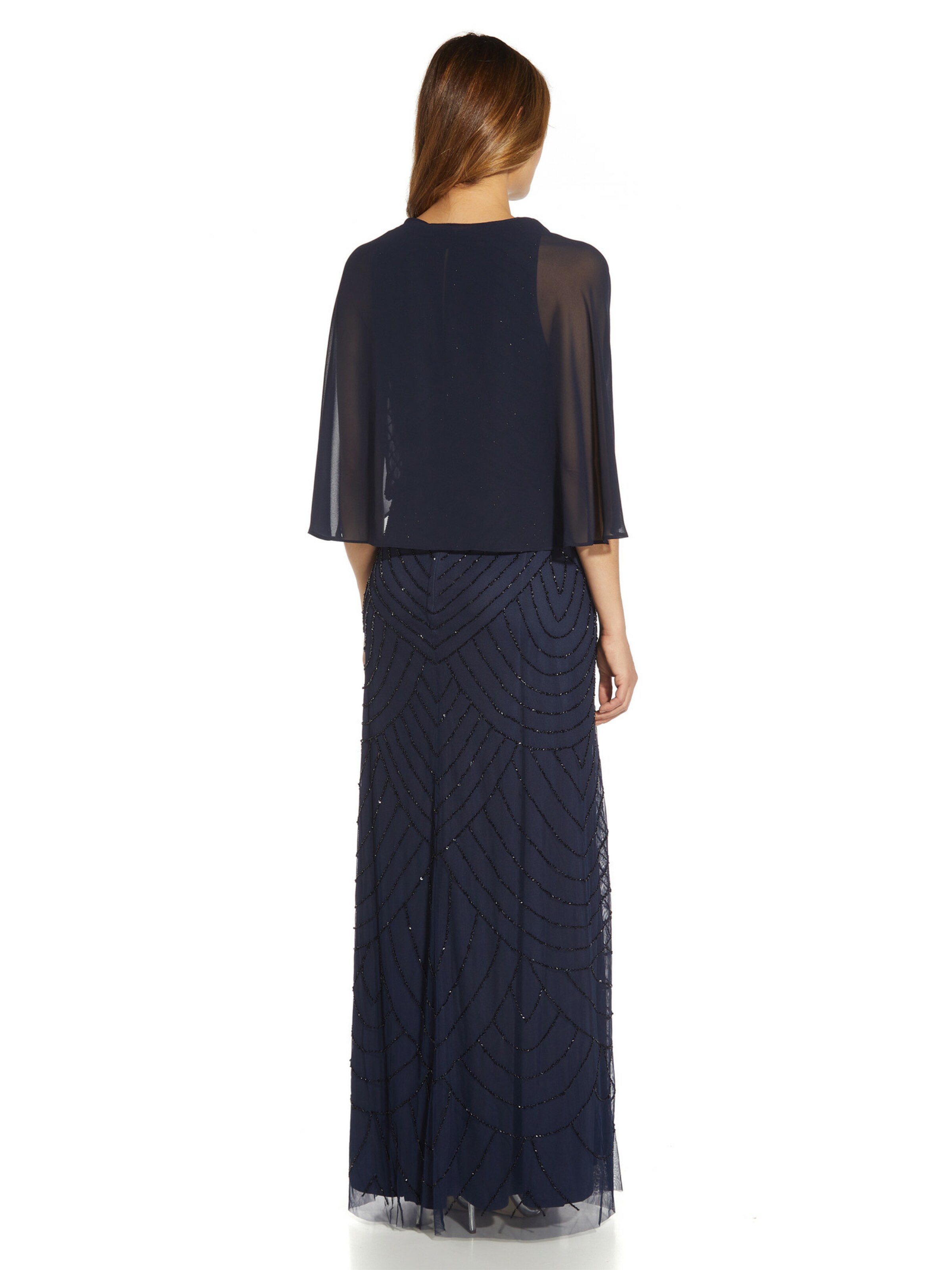 Adrianna Papell Cape in Blue