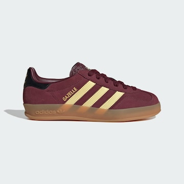 Baskets 'Gazelle Indoor' ADIDAS ORIGINALS en rouge