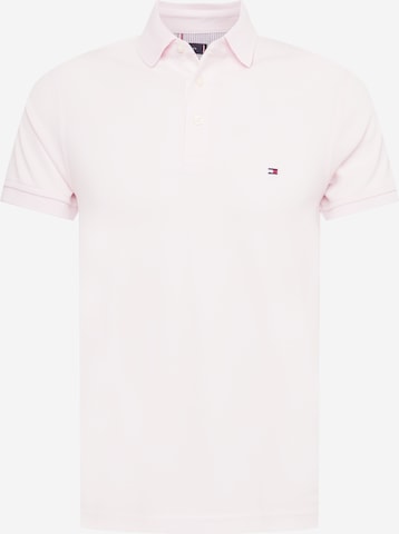 T-Shirt TOMMY HILFIGER en rose : devant