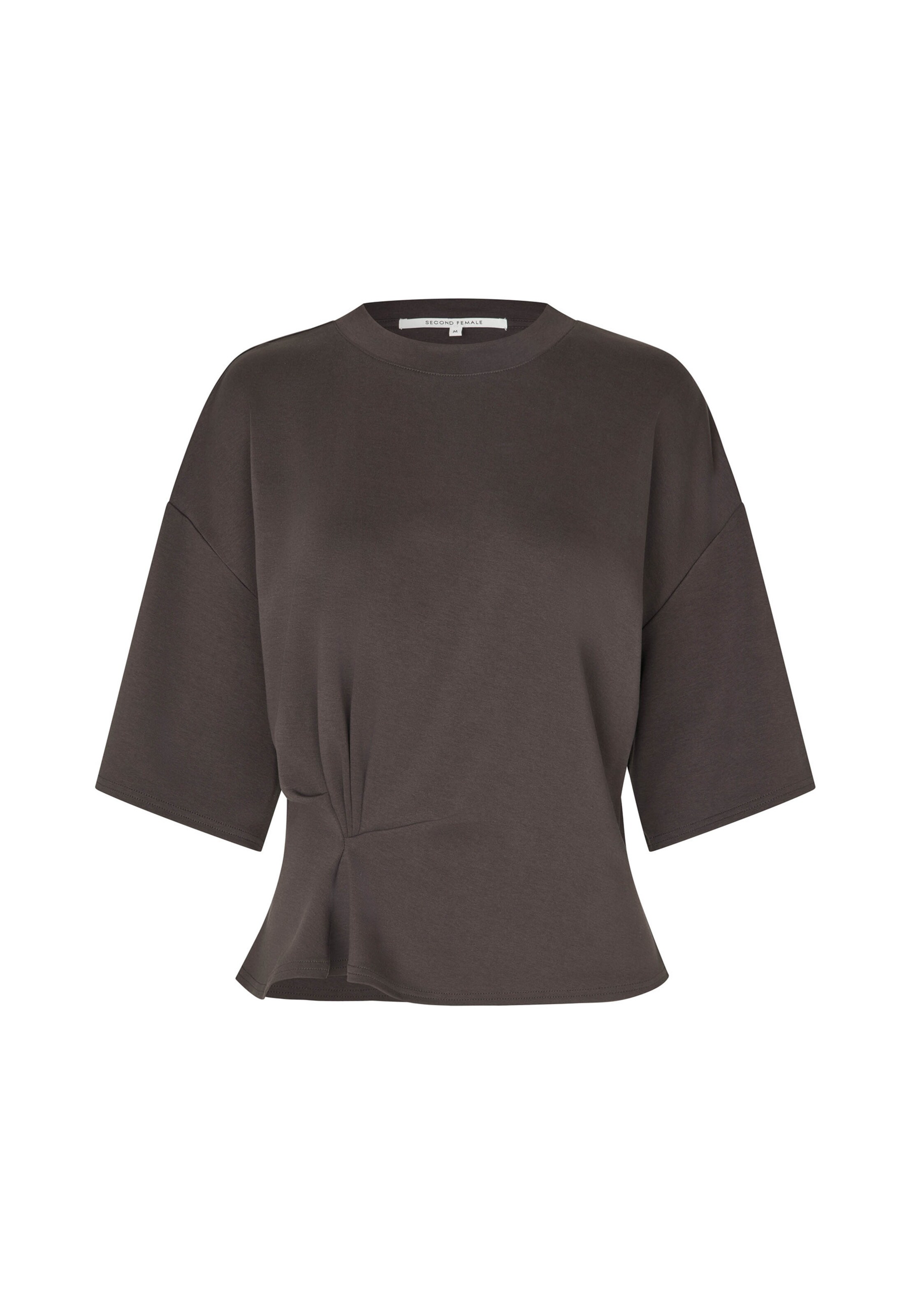 SECOND FEMALE - Camiseta 'Missouri' en marrón: frente