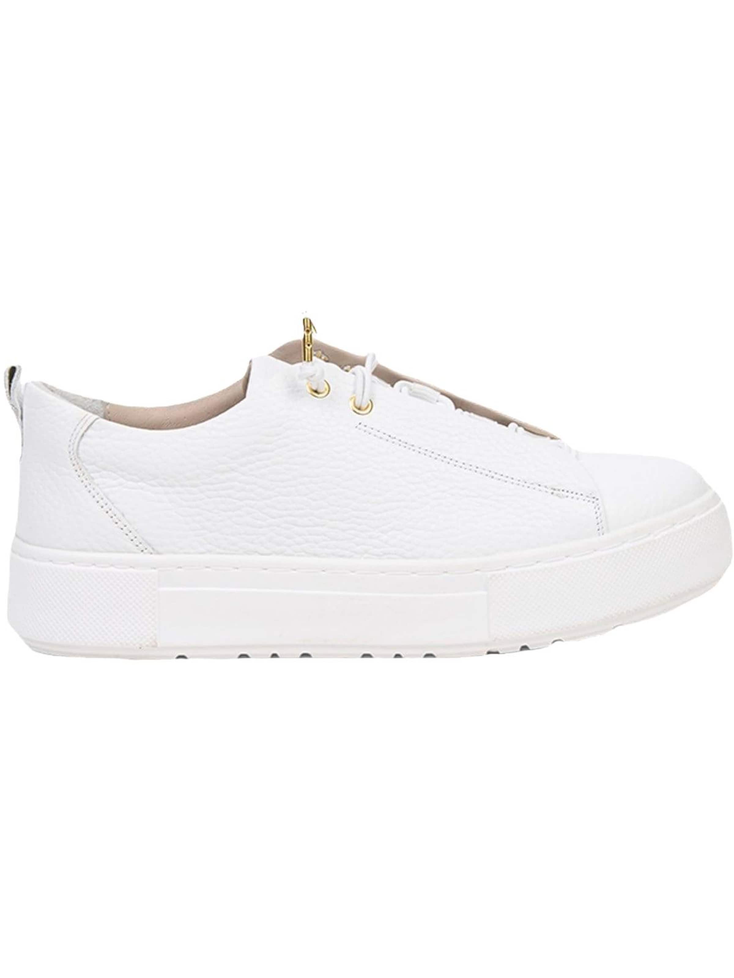 Baskets basses 'Schnürschuhe' Desa en blanc