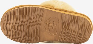 Warmbat Slippers 'Flurry Kids' in Brown