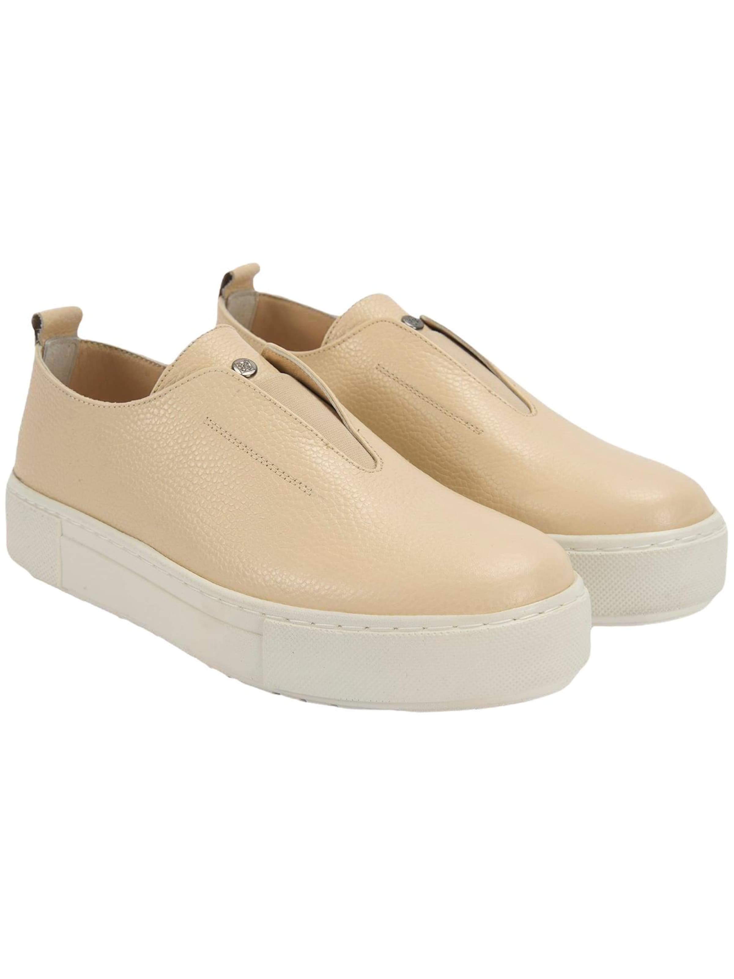 Desa Sneakers 'Slip-Ons' in Beige