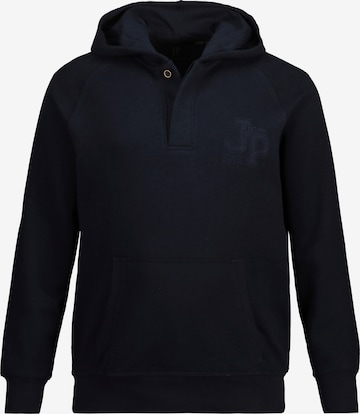 JP1880 Fleece jas in Blauw: voorkant