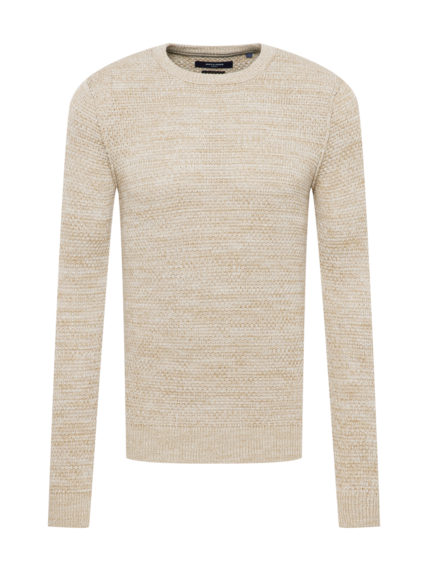 JACK & JONES Pullover BLU HOPE in Crema, Beige 