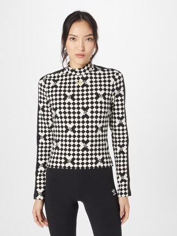 T-shirt ADIDAS ORIGINALS en noir : devant