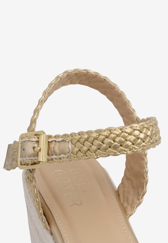 BULLBOXER Sandals in Gold